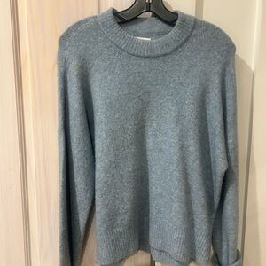 Abercrombie & Fitch Blue Crew Neck Sweater